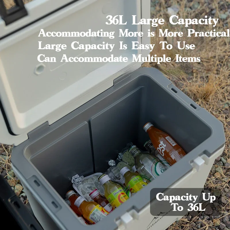36L Outdoor Refrigerator with Trolley Wheels Incubator Portable Warm Box BBQ Car Pulley Warm Box Refrigerator Box 36L Outdoor Refrigerator with Trolley Wheels Incubator Portable Warm Box BBQ Car Pulley Warm Box Refrigerator Box
