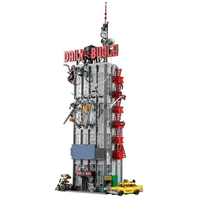 3722pcs Newspaper Office Building Building Blocks Anniversary Set Compatible With Legoed Particles Suitable For