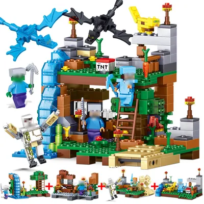 378pcs Lego Bricks Minecraft Building Toys 378pcs Lego Bricks Minecraft Building Toys