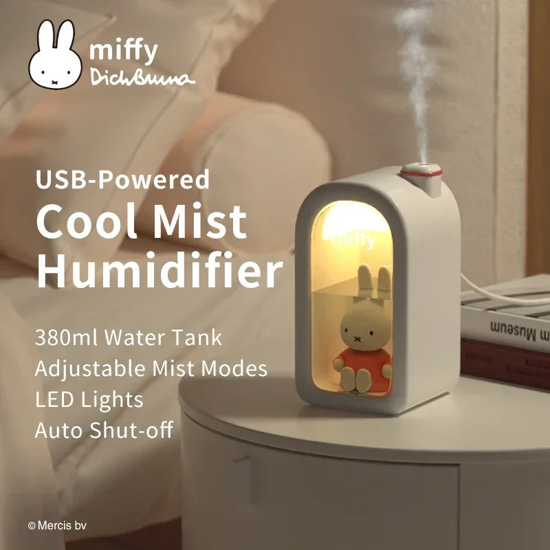 380ML Cool Mist Humidifier Cute with Night Light USB Portable Air Humidifier Bedroom Home Gift 380ML Cool Mist Humidifier Cute with Night Light USB Portable Air Humidifier Bedroom Home Gift