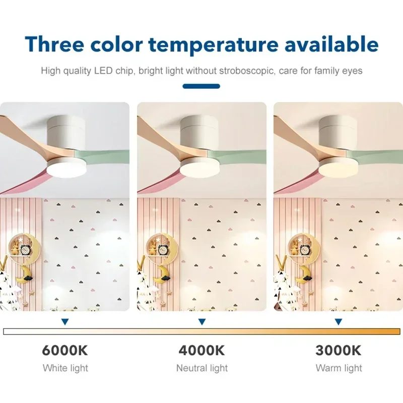 38/46/56Inch Low Floor Ceiling Fan Light Modern Black ABS Blade DC Remote Control Led Fan Lights Restaurant The bedroom 38/46/56Inch Low Floor Ceiling Fan Light Modern Black ABS Blade DC Remote Control Led Fan Lights Restaurant The bedroom