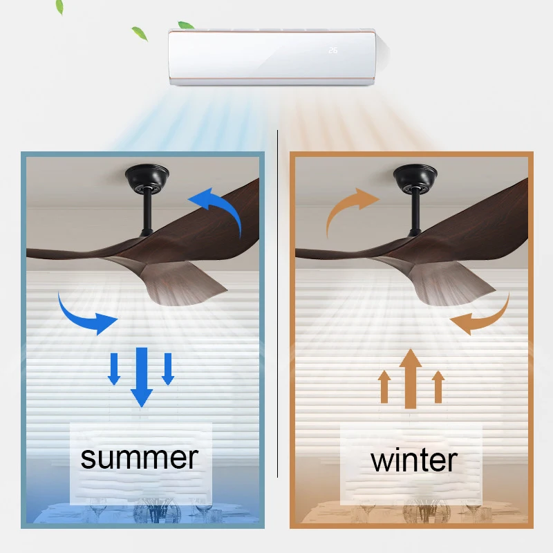 38/52 Inch Ceiling Fan Living Room Restaurant Americans Modern Office Without Light DC Remote control Electric Fan 38/52 Inch Ceiling Fan Living Room Restaurant Americans Modern Office Without Light DC Remote control Electric Fan