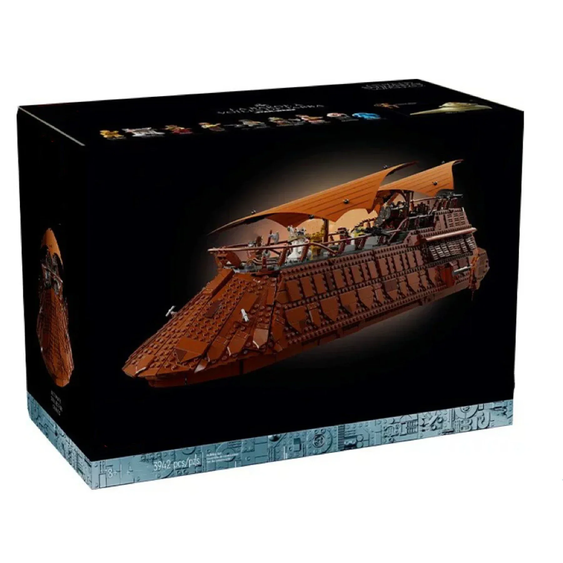 3950pcs Sail Barge Building Block Classic Sailboat Model Bricks Assembly Toys For Kids Adult Christmas Gifts