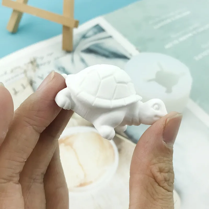 3D Animal Turtle Silicone Mold