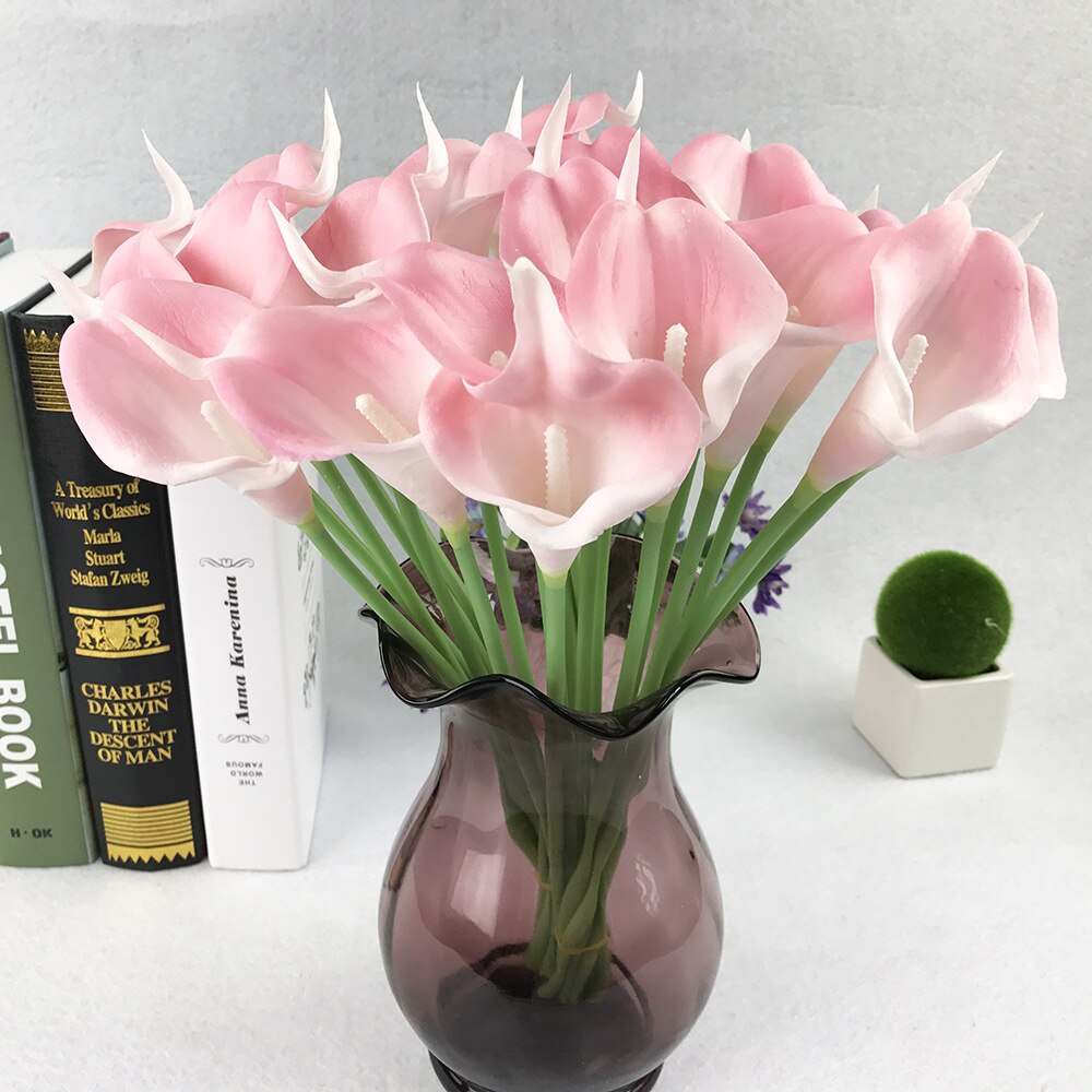 3D Artificial Calla Lily Stalks (10pcs)