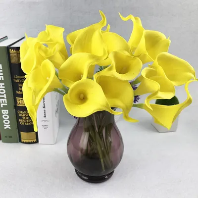 3D Artificial Calla Lily Stalks (10pcs)