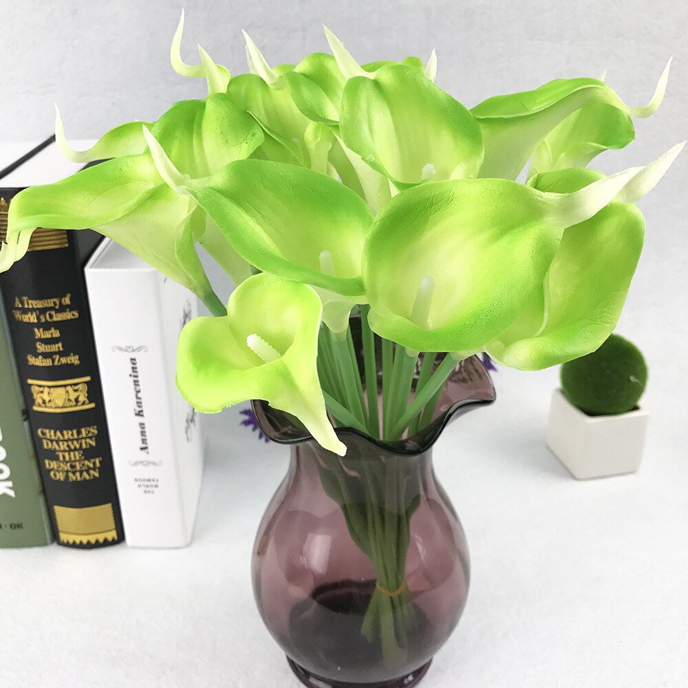 3D Artificial Calla Lily Stalks (10pcs)