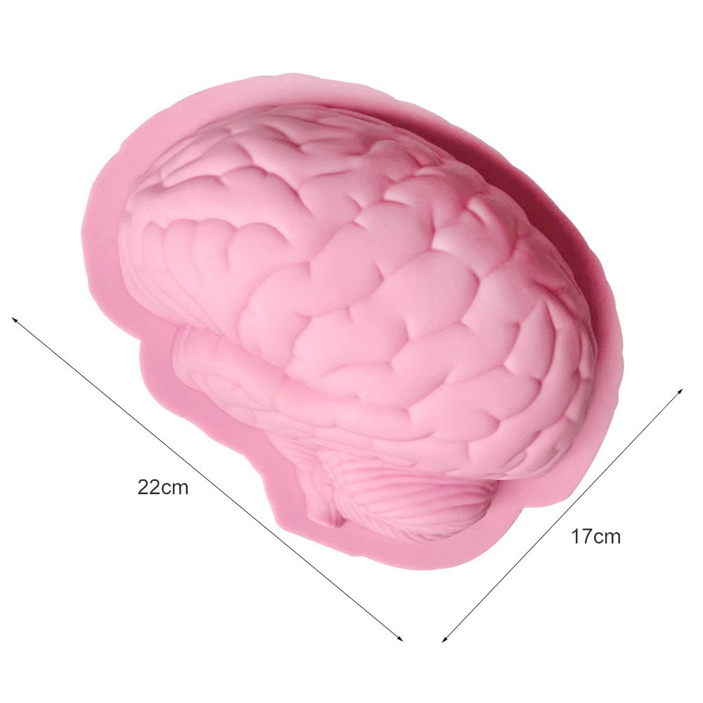 3D Baking Silicone Brain Mold