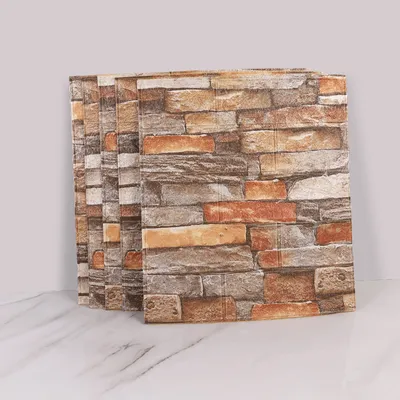 3D Brick Wall Stickers Wallpaper (20pcs) 3D Brick Wall Stickers Wallpaper (20pcs)