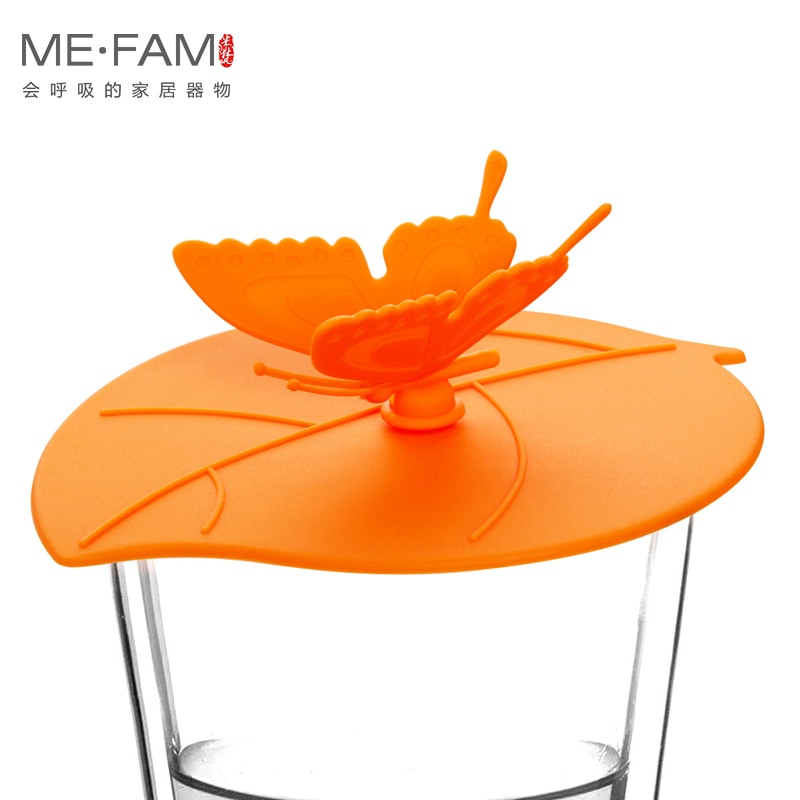 3D Butterfly Silicone Mug Lids (3Pcs)