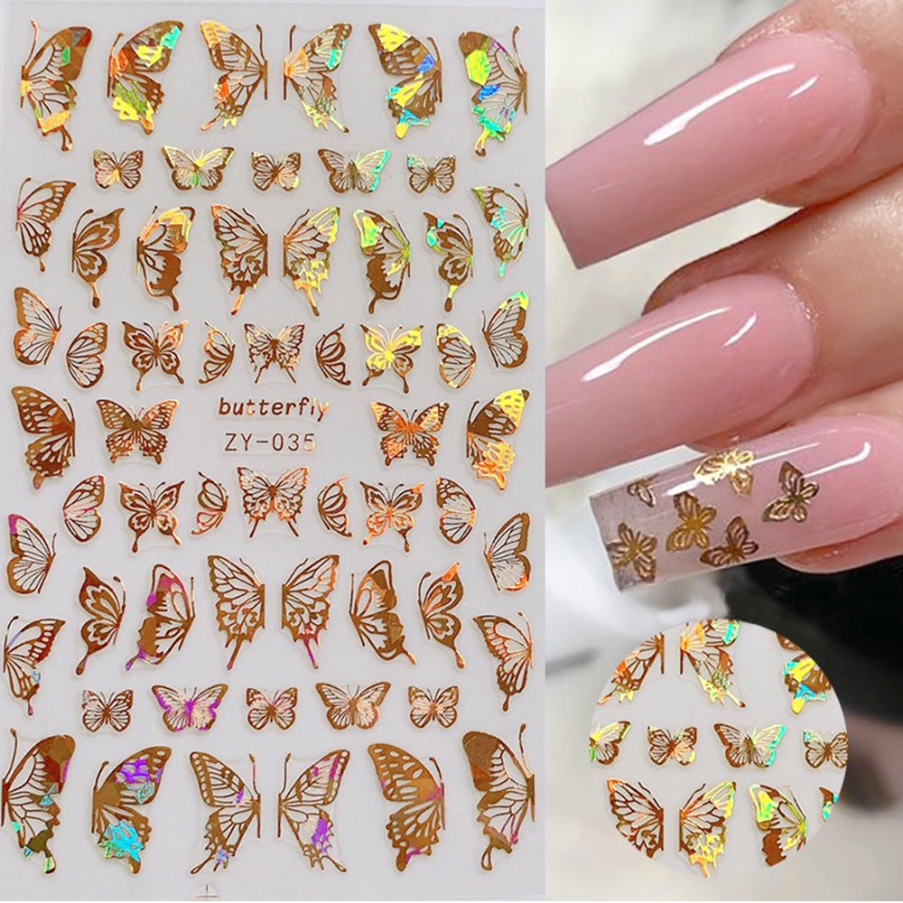 3D Butterfly Stickers for Nails 3D Butterfly Stickers for Nails