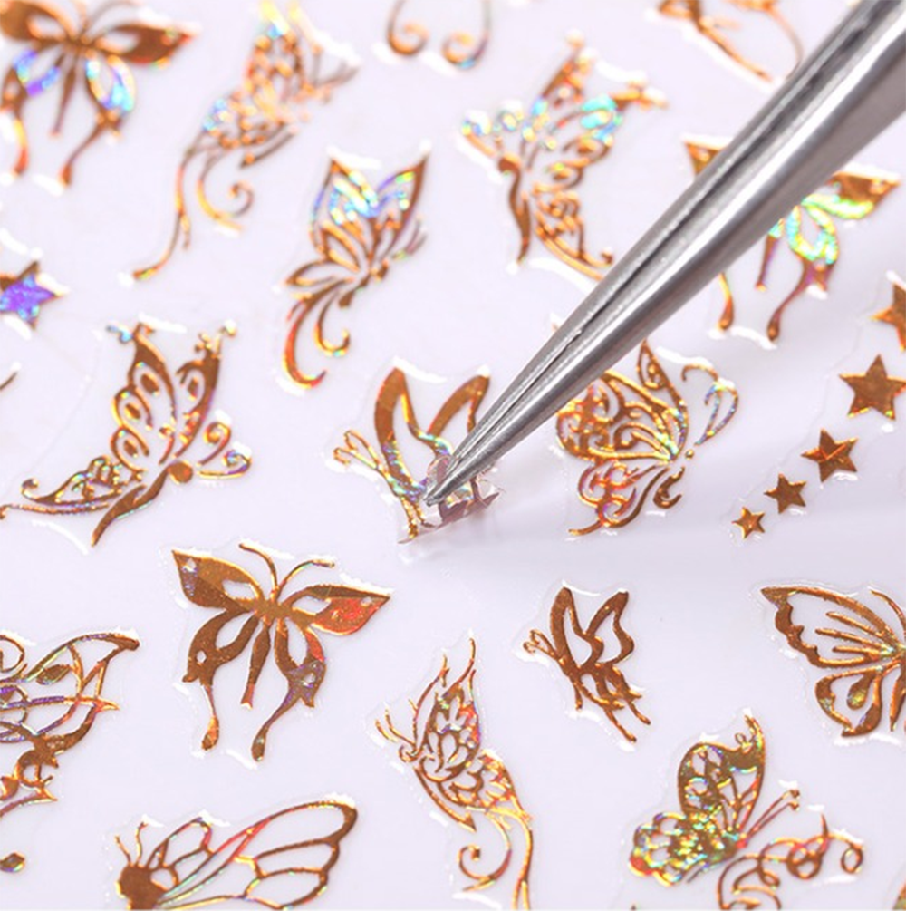 3D Butterfly Stickers for Nails