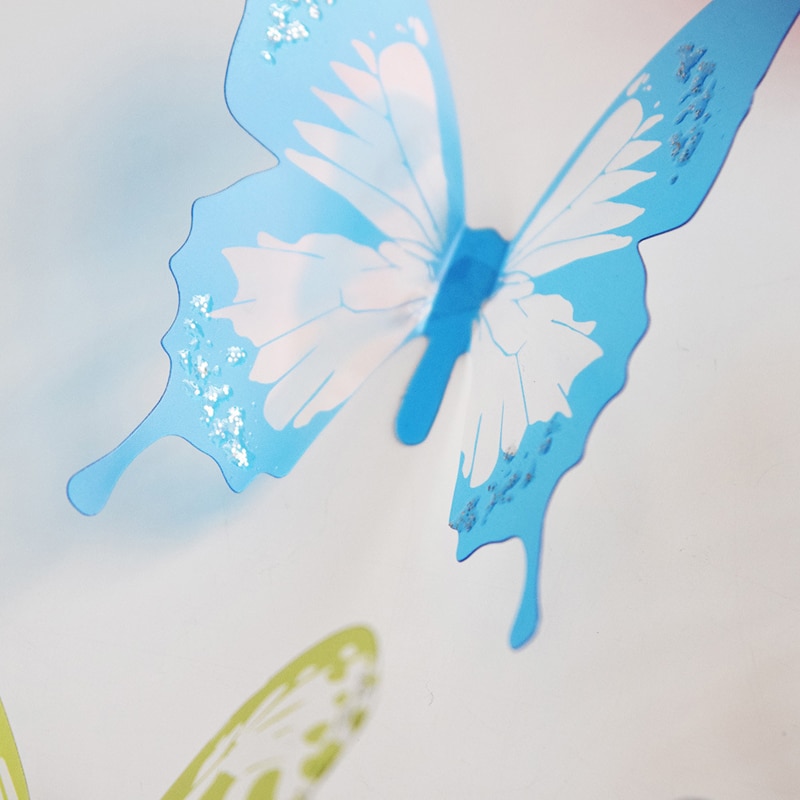 3D Butterfly Wall Stickers (18 PCs)