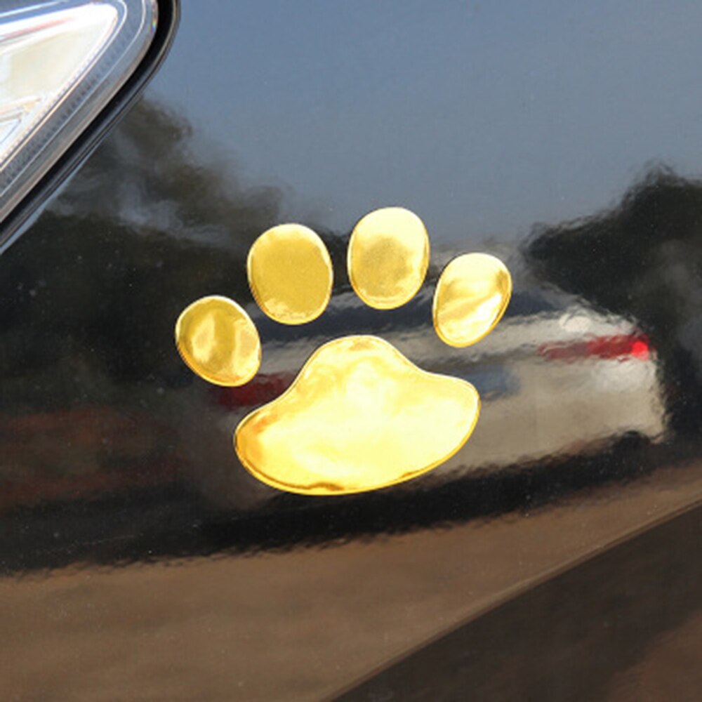3D Car Paw Print Stickers (2 pcs) 3D Car Paw Print Stickers (2 pcs)