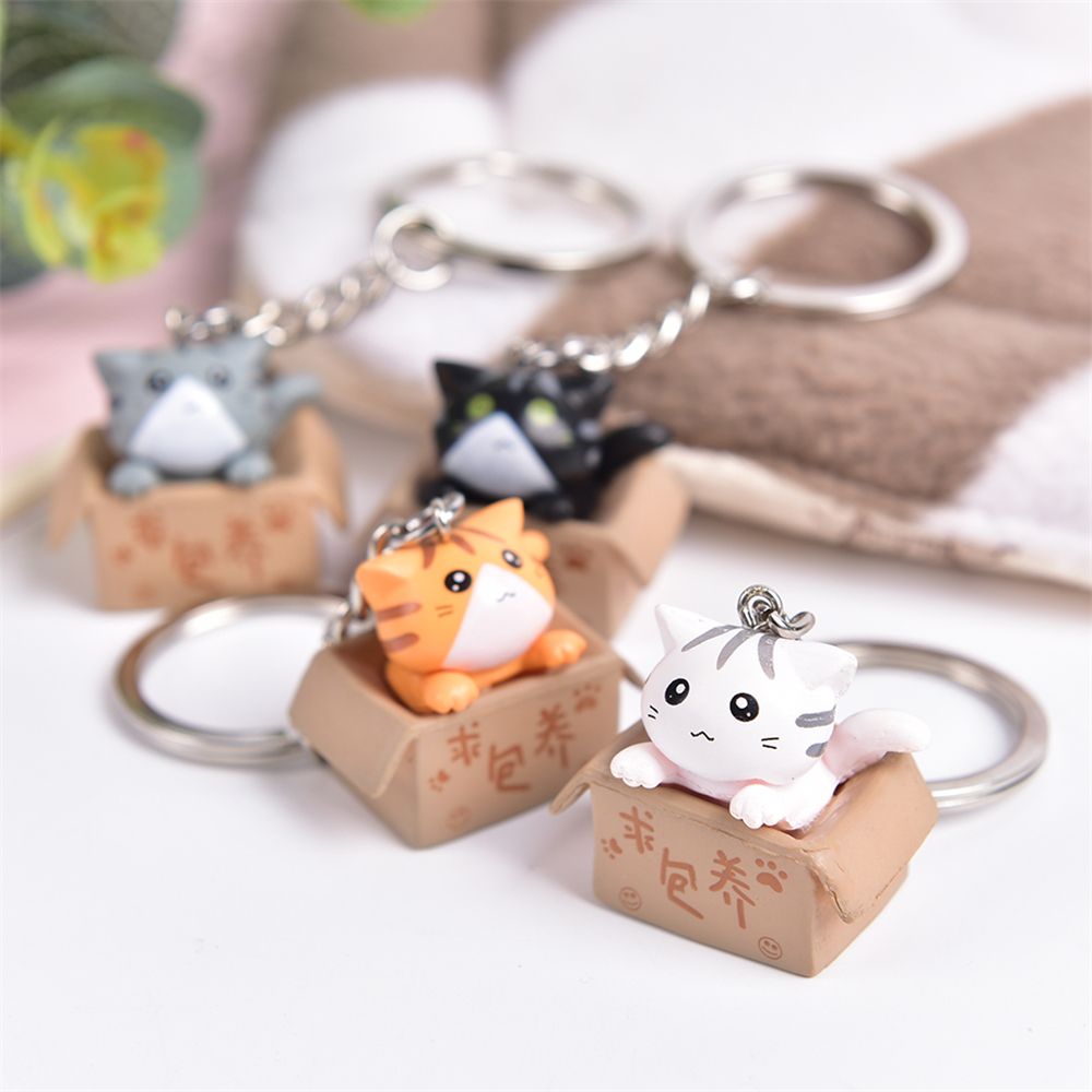 3D Cat Keyring Fashion Accessory 3D Cat Keyring Fashion Accessory