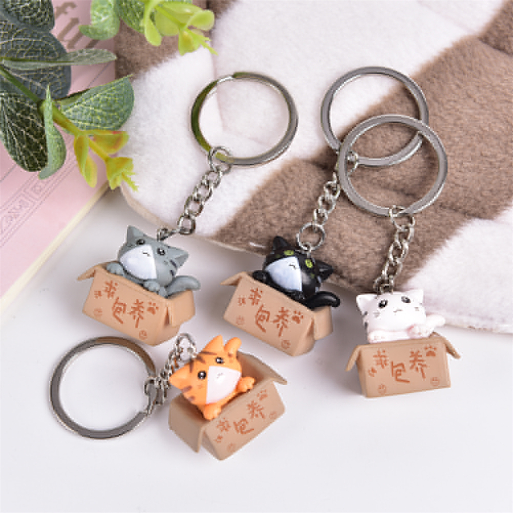 3D Cat Keyring Fashion Accessory 3D Cat Keyring Fashion Accessory