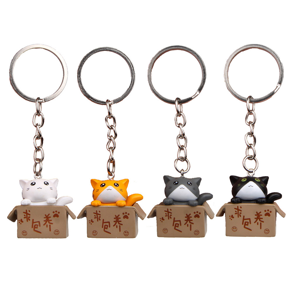 3D Cat Keyring Fashion Accessory 3D Cat Keyring Fashion Accessory