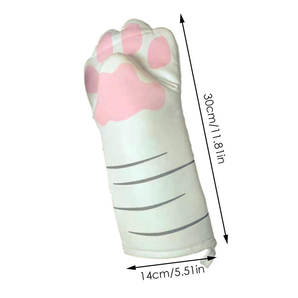 3D Cat Paw Cotton Oven Mitt 3D Cat Paw Cotton Oven Mitt