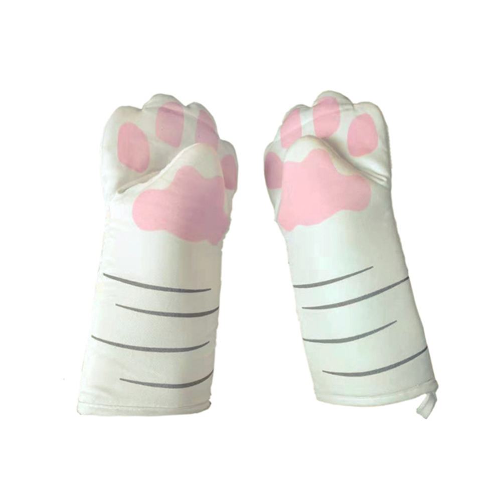 3D Cat Paw Cotton Oven Mitt 3D Cat Paw Cotton Oven Mitt