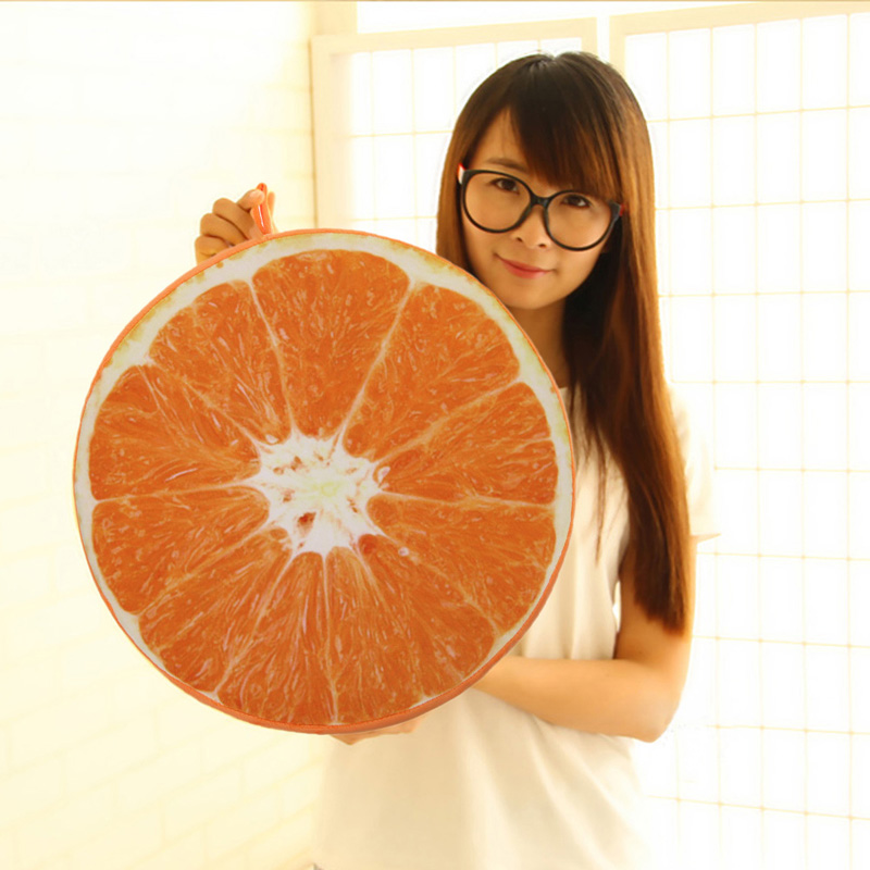 3D Cotton Fruit Slice Pillow 3D Cotton Fruit Slice Pillow