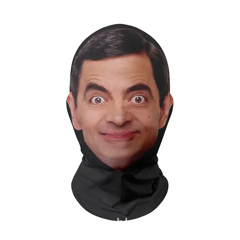 3D CR7 Messi Seamless Mask Funny Face Printed Head Scarf Famous Person Ice Silk Sunscreen Head Mask Halloween Cosplay 3D CR7 Messi Seamless Mask Funny Face Printed Head Scarf Famous Person Ice Silk Sunscreen Head Mask Halloween Cosplay