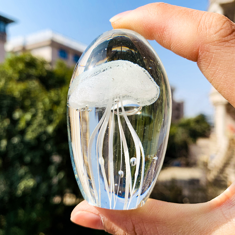 3D Crystal Jellyfish Paperweight 3D Crystal Jellyfish Paperweight