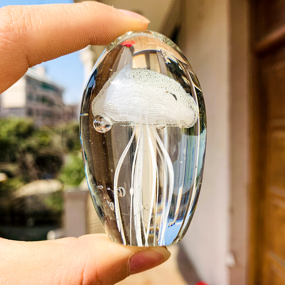 3D Crystal Jellyfish Paperweight 3D Crystal Jellyfish Paperweight