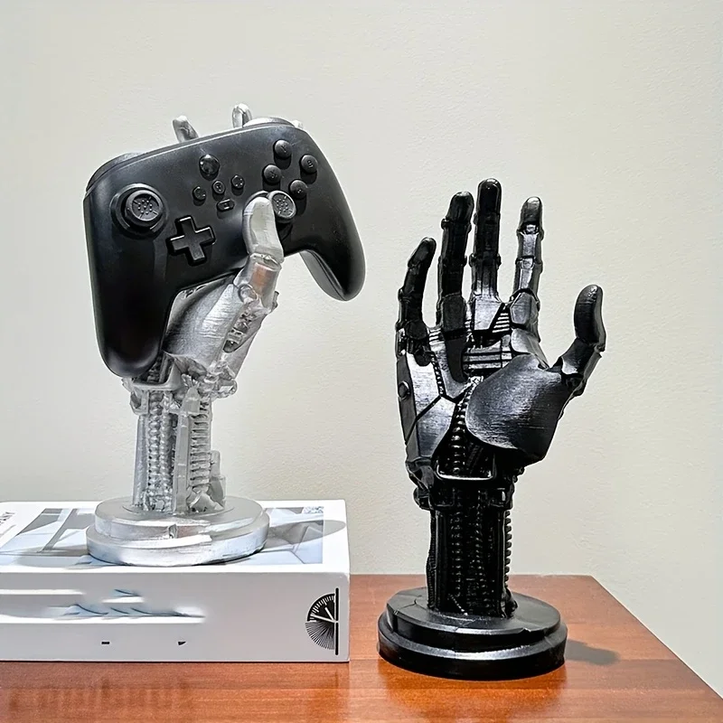 3D Cyberpunk Style Series Machine Creative Game Controller Desktop Stand Mechanical Handle Stand Decoration Home 3D Cyberpunk Style Series Machine Creative Game Controller Desktop Stand Mechanical Handle Stand Decoration Home