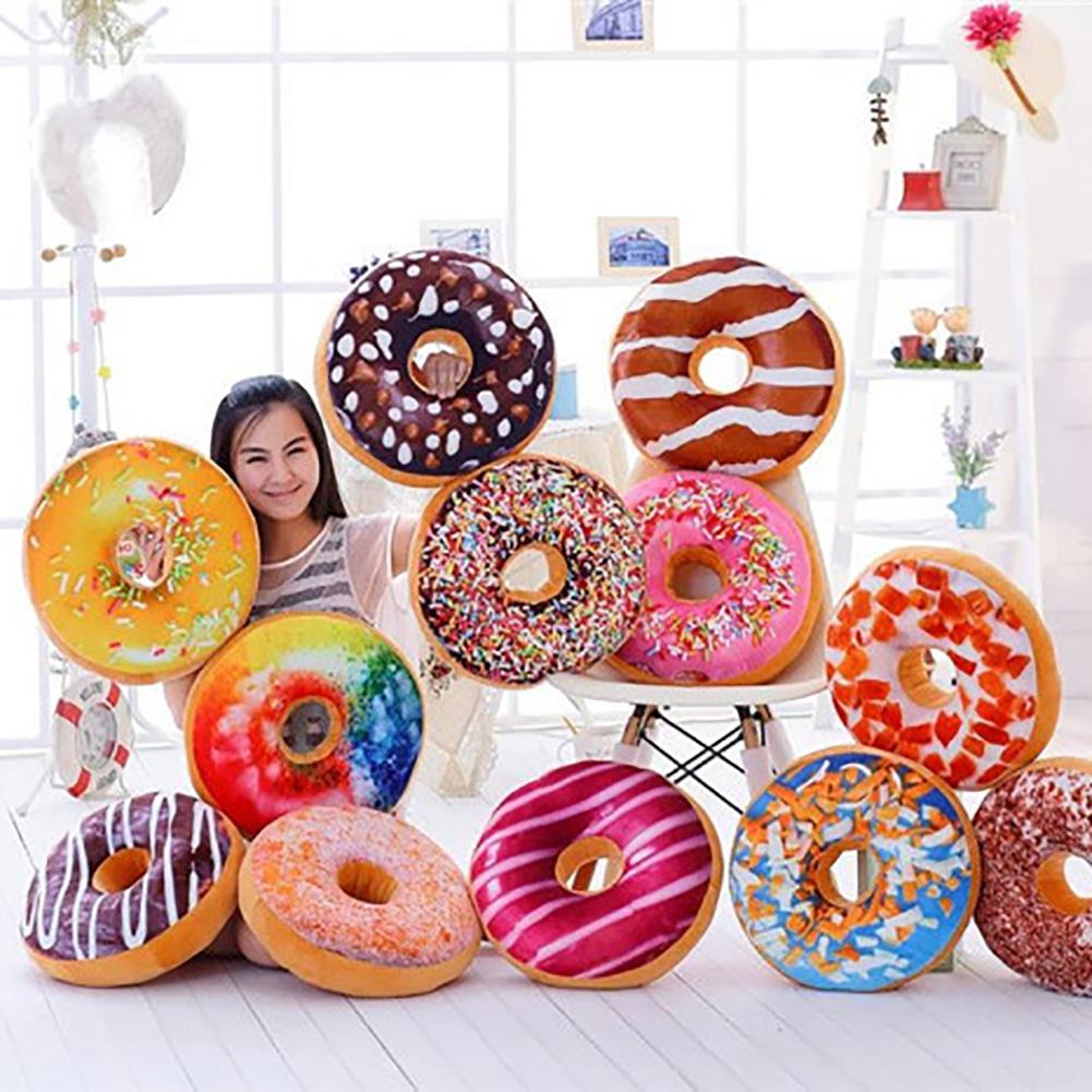 3D Design Soft Donut Plush
