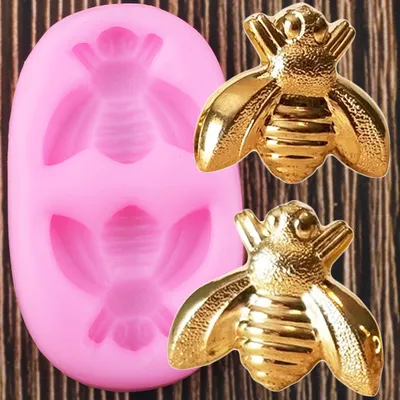 3D DIY Bee Silicone Mold