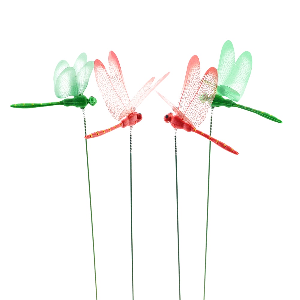 3D Dragonfly Garden Stakes (10pcs) 3D Dragonfly Garden Stakes (10pcs)