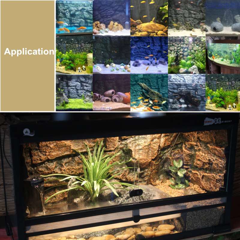 3D Foam Reptile Tank Background