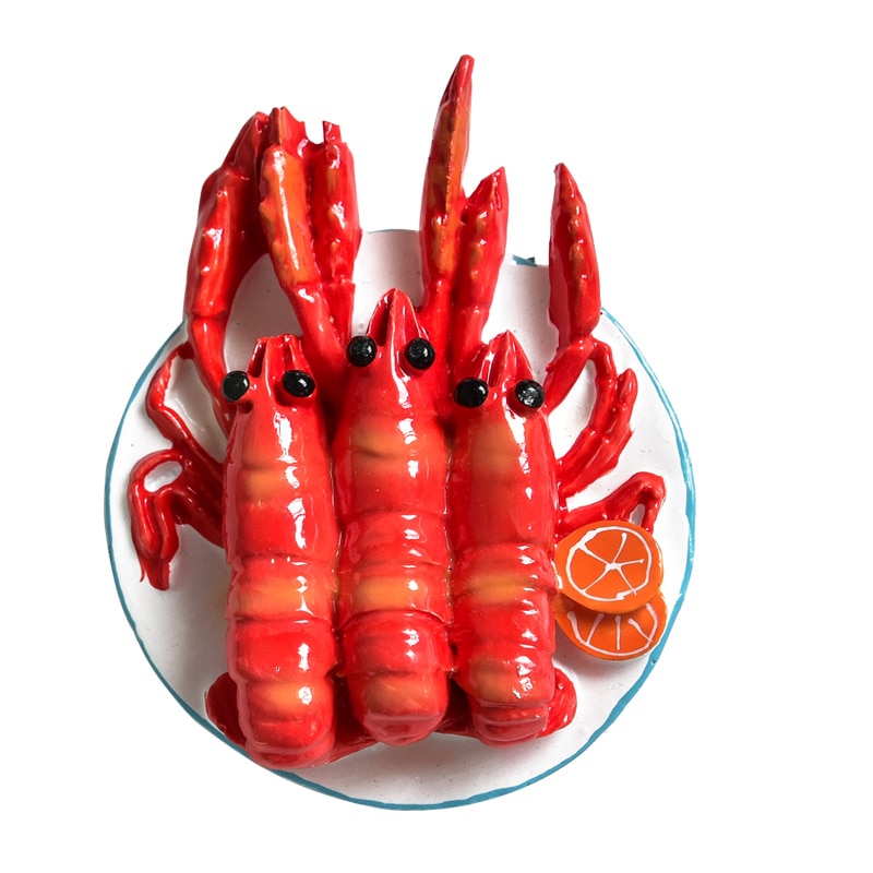 3D Food Fridge Magnet Decor