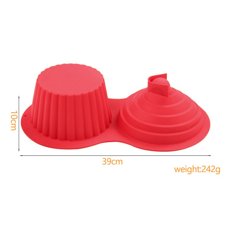 3D Giant Cupcake Silicone Mold 3D Giant Cupcake Silicone Mold