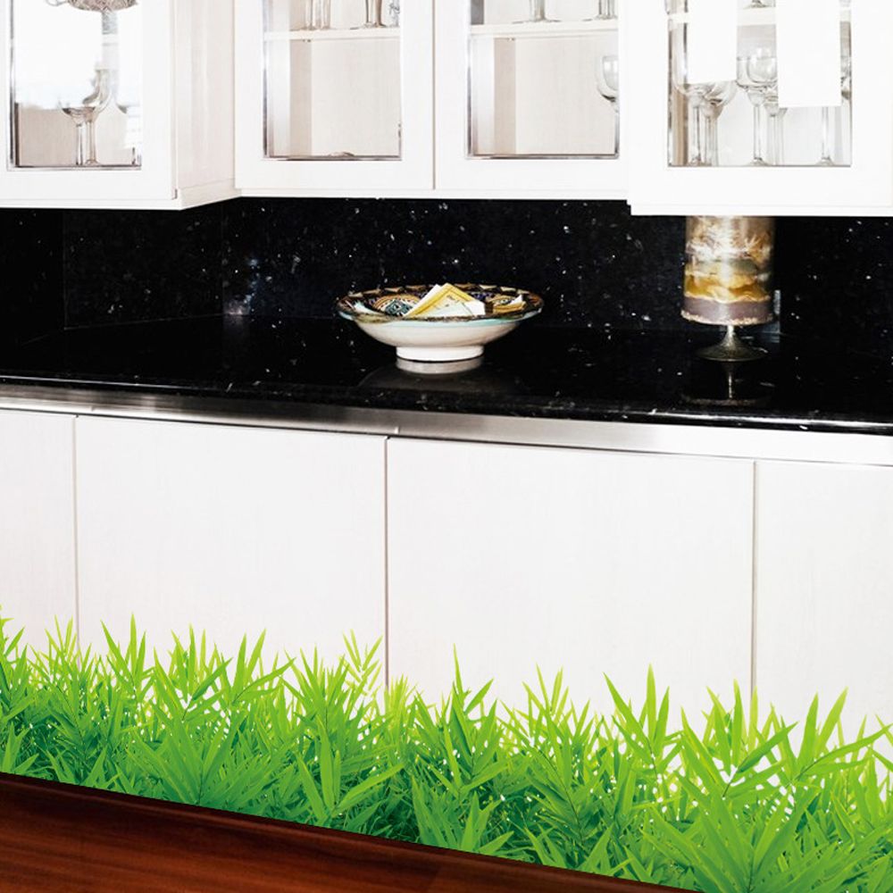3D Green Grass Wall Sticker 3D Green Grass Wall Sticker