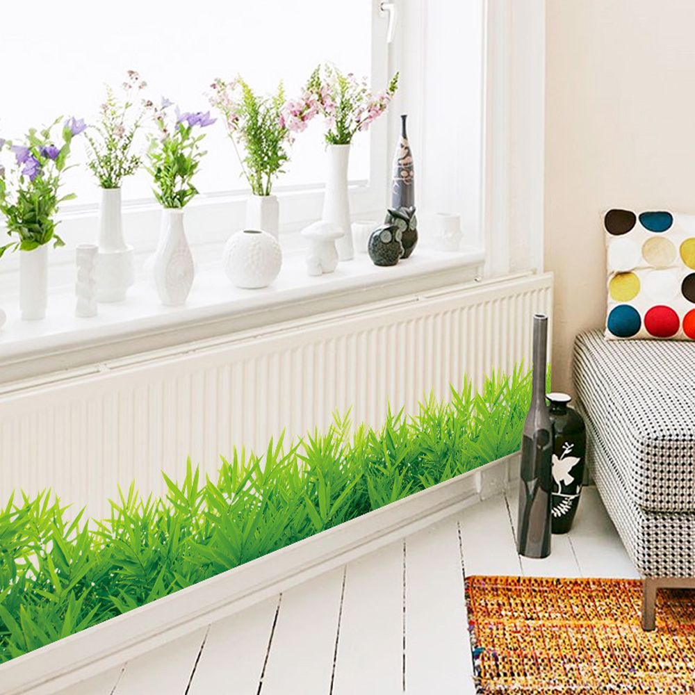 3D Green Grass Wall Sticker 3D Green Grass Wall Sticker