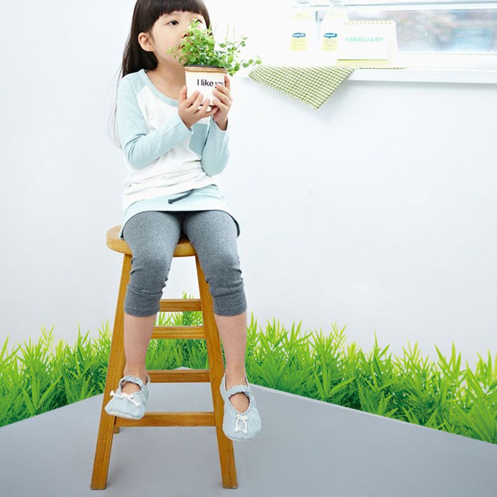 3D Green Grass Wall Sticker 3D Green Grass Wall Sticker