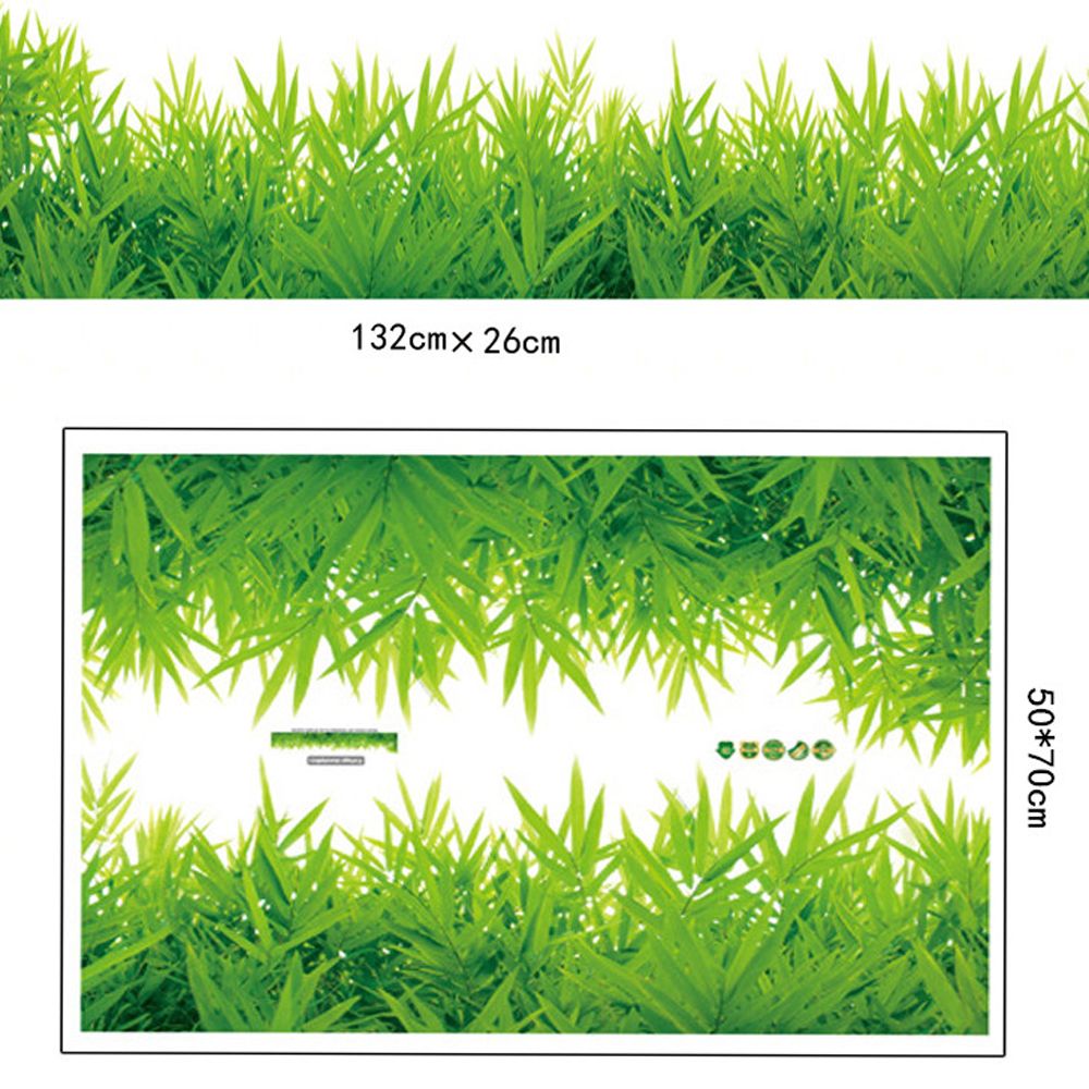 3D Green Grass Wall Sticker 3D Green Grass Wall Sticker