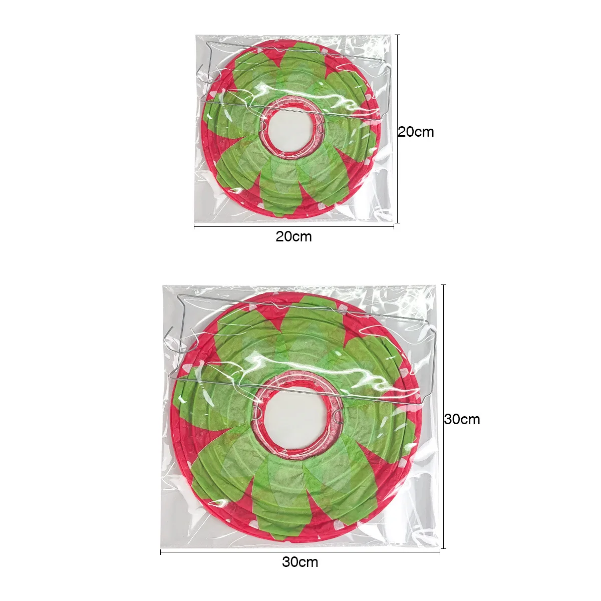 3D Hanging Strawberry Lanterns (3 pcs) 3D Hanging Strawberry Lanterns (3 pcs)