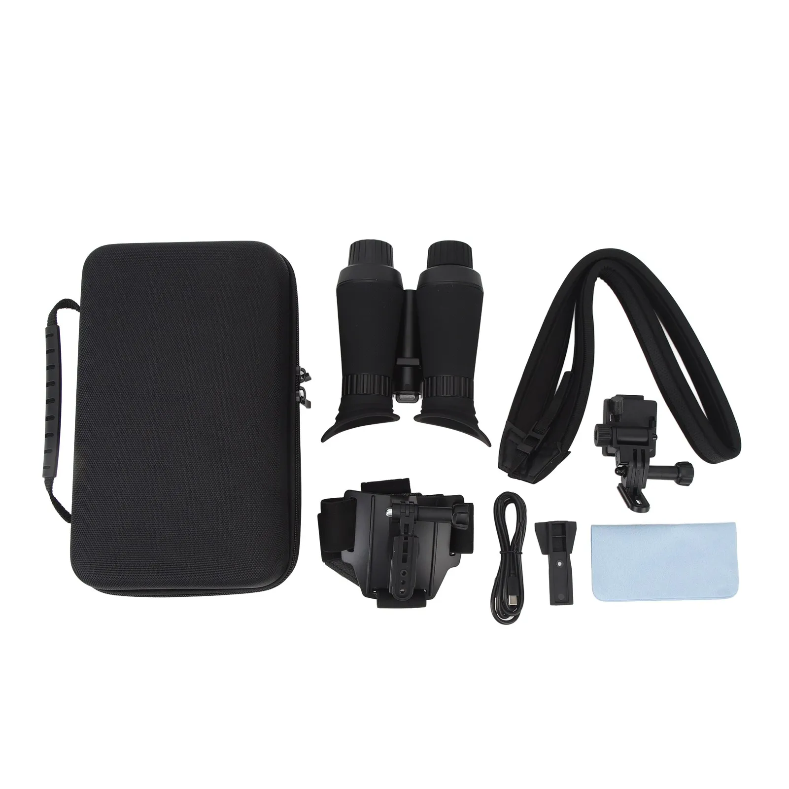 3D Head Mounted Night Vision Goggles Infrared High Definition Night Vision Goggles Binoculars with Head Strap