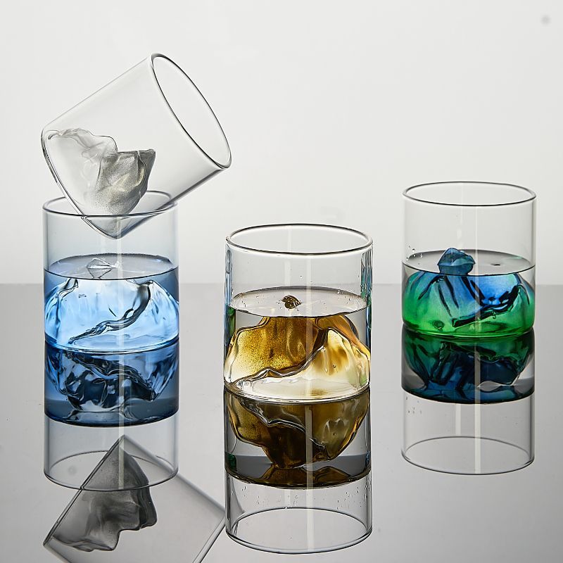 3D Japanese Mount Fuji Glass