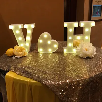 3D LED Letter Light