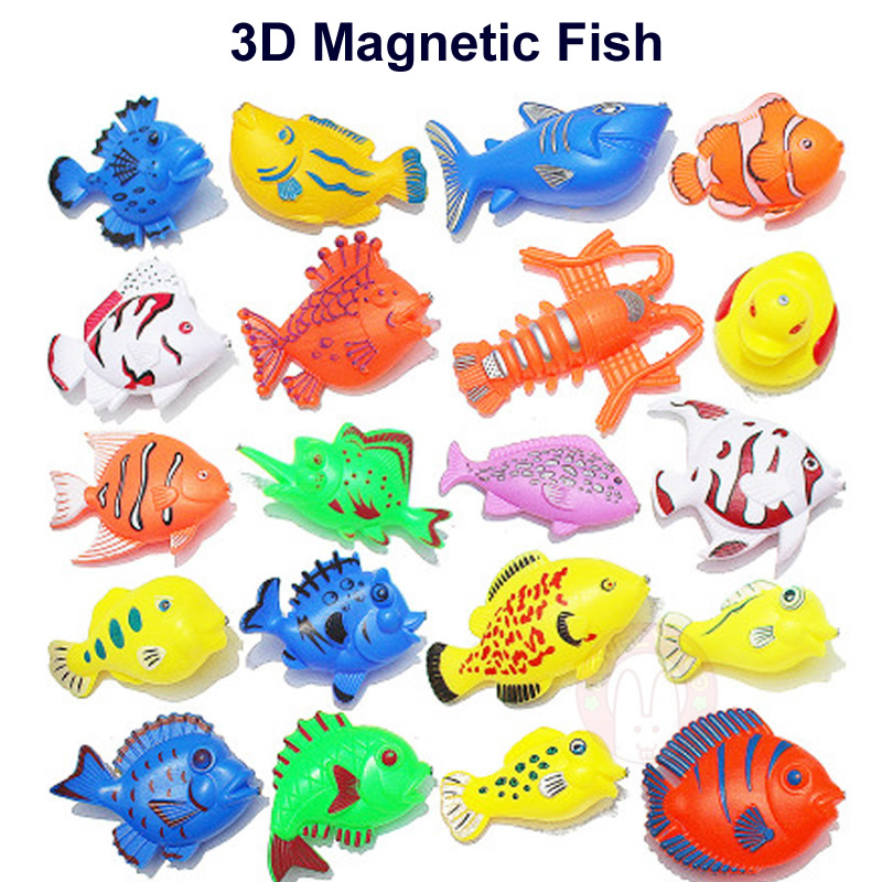 3D Magnetic Fishing Games Toy Set