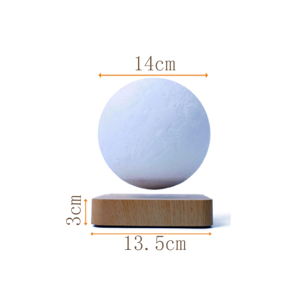 3D Magnetic Floating Moon Lamp