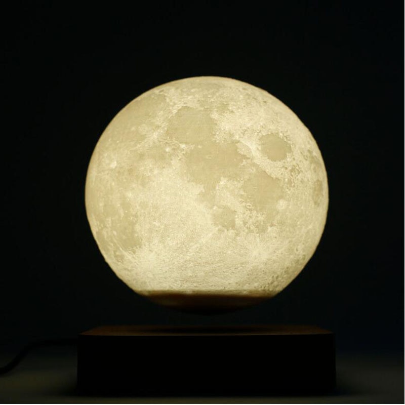 3D Magnetic Floating Moon Lamp