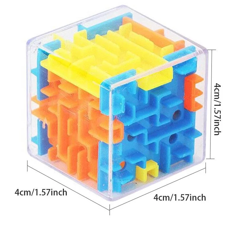 3D Maze Cube Six-sided Transparent Puzzle Speed Cube Rolling Ball Magic Cubes Maze Toys For Children Stress Reliever 3D Maze Cube Six-sided Transparent Puzzle Speed Cube Rolling Ball Magic Cubes Maze Toys For Children Stress Reliever