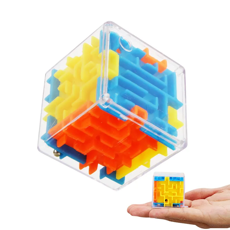 3D Maze Cube Six-sided Transparent Puzzle Speed Cube Rolling Ball Magic Cubes Maze Toys For Children Stress Reliever 3D Maze Cube Six-sided Transparent Puzzle Speed Cube Rolling Ball Magic Cubes Maze Toys For Children Stress Reliever