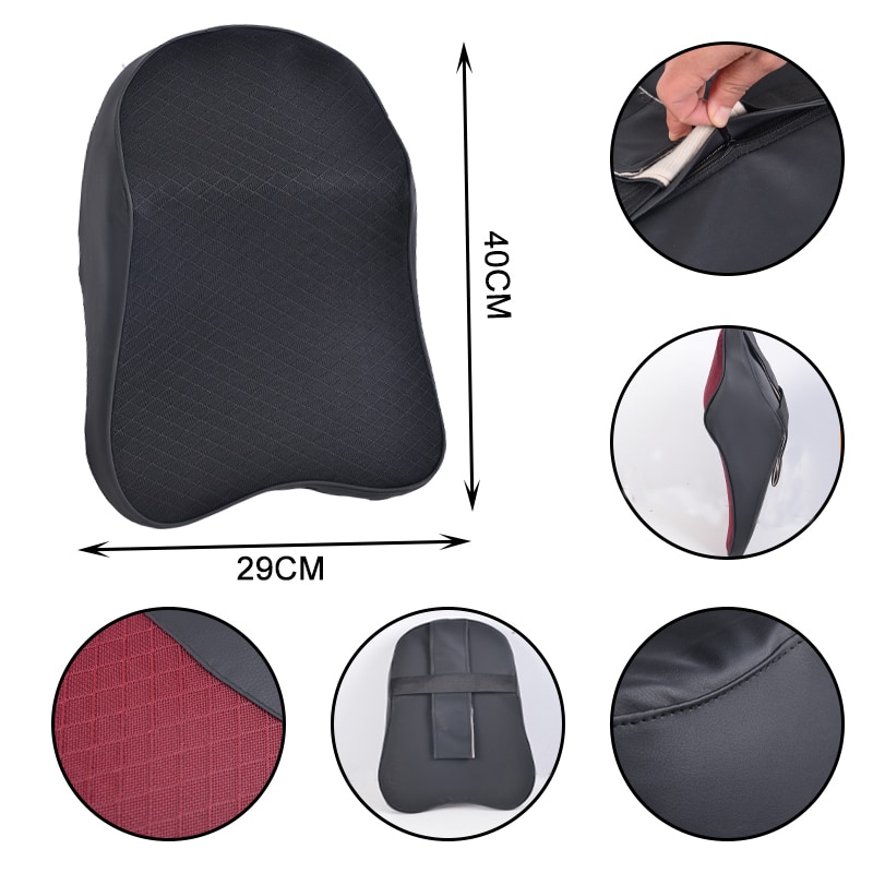 3D Memory Foam Car Seat Pillow Headrest 3D Memory Foam Car Seat Pillow Headrest
