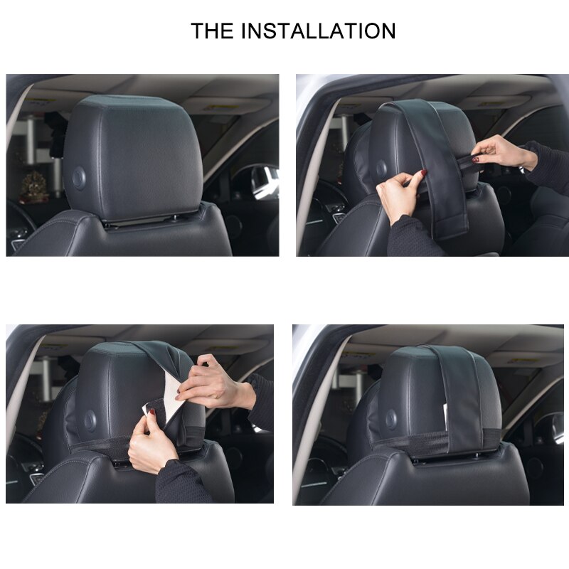3D Memory Foam Car Seat Pillow Headrest 3D Memory Foam Car Seat Pillow Headrest