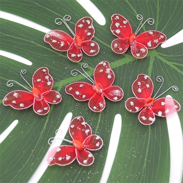 3D Mesh Butterflies Craft Decoration (20 Pcs) 3D Mesh Butterflies Craft Decoration (20 Pcs)